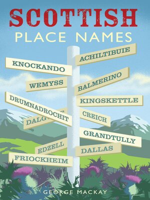 cover image of Scottish Placenames